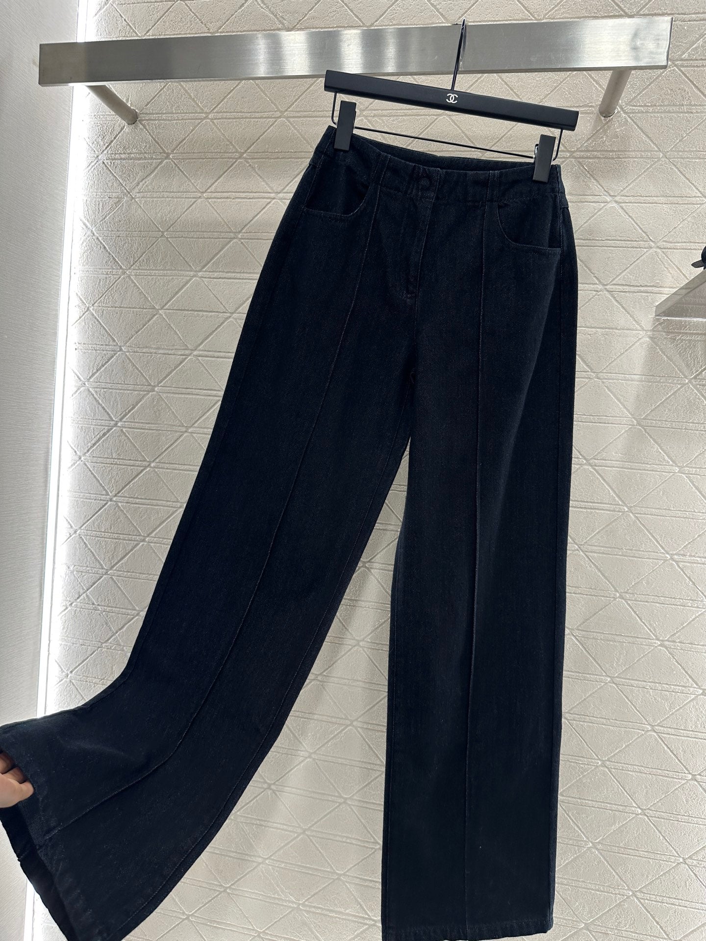 25 Retro Denim Jacket and Pants Set