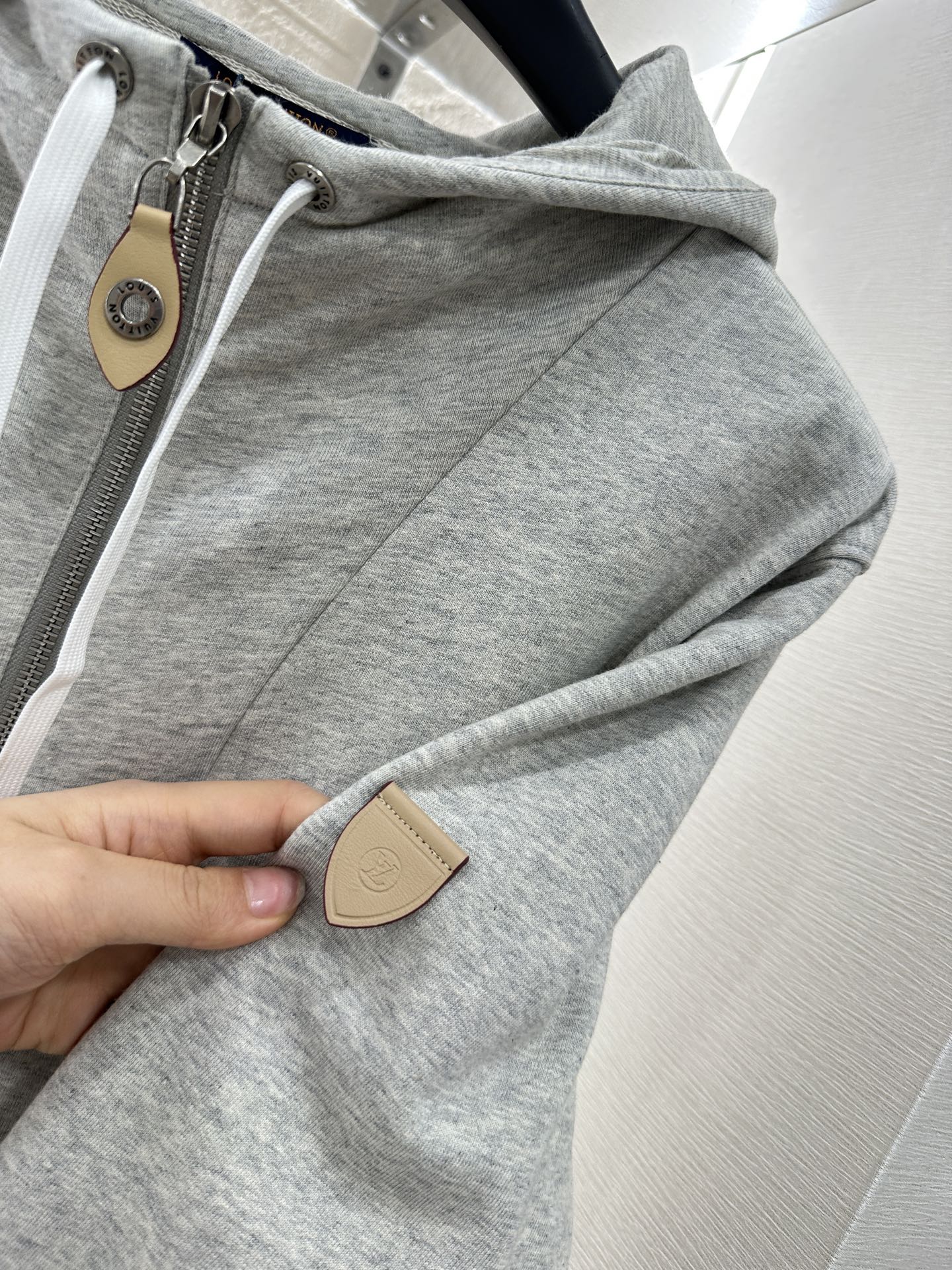 25 Hooded Drawstring Jacket and Shorts Set