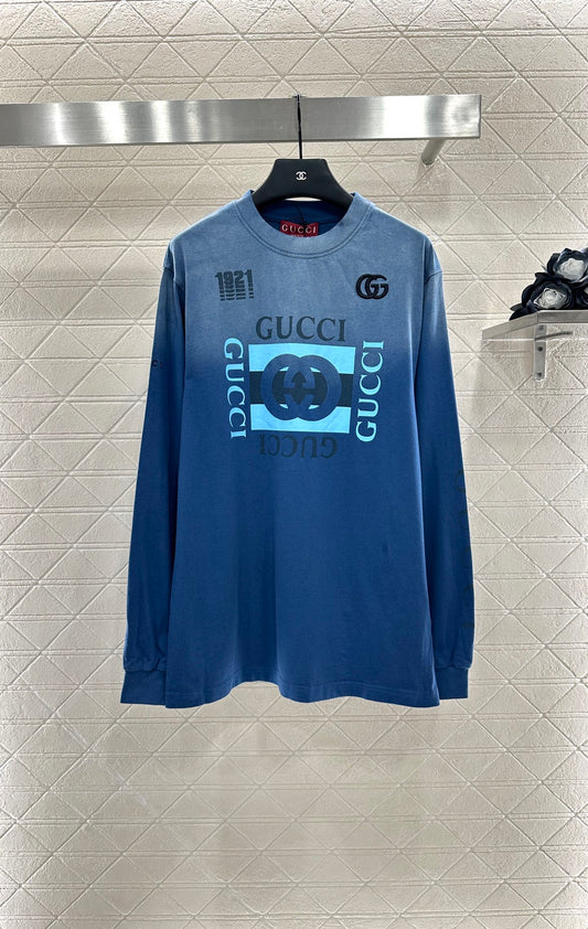 25 Heavy work Washed gradient long sleeves
