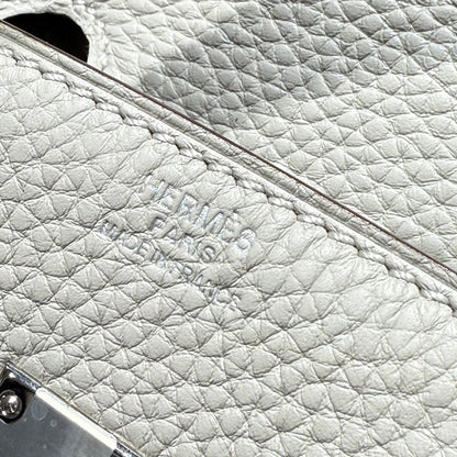 Birkin Pearl Gray and Silver Togo Leather 250048