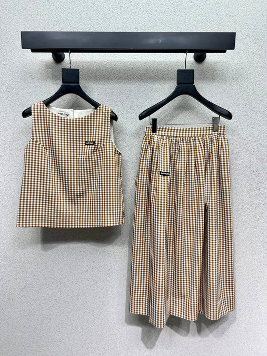 M 25 Classic design Plaid suit