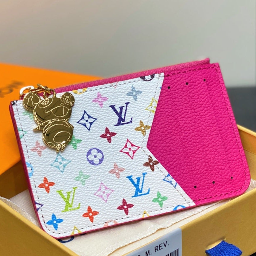 TM ROMY Wallet Pink Gold Leather 329909