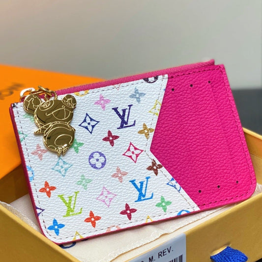 TM ROMY Wallet Pink Gold Leather 329909