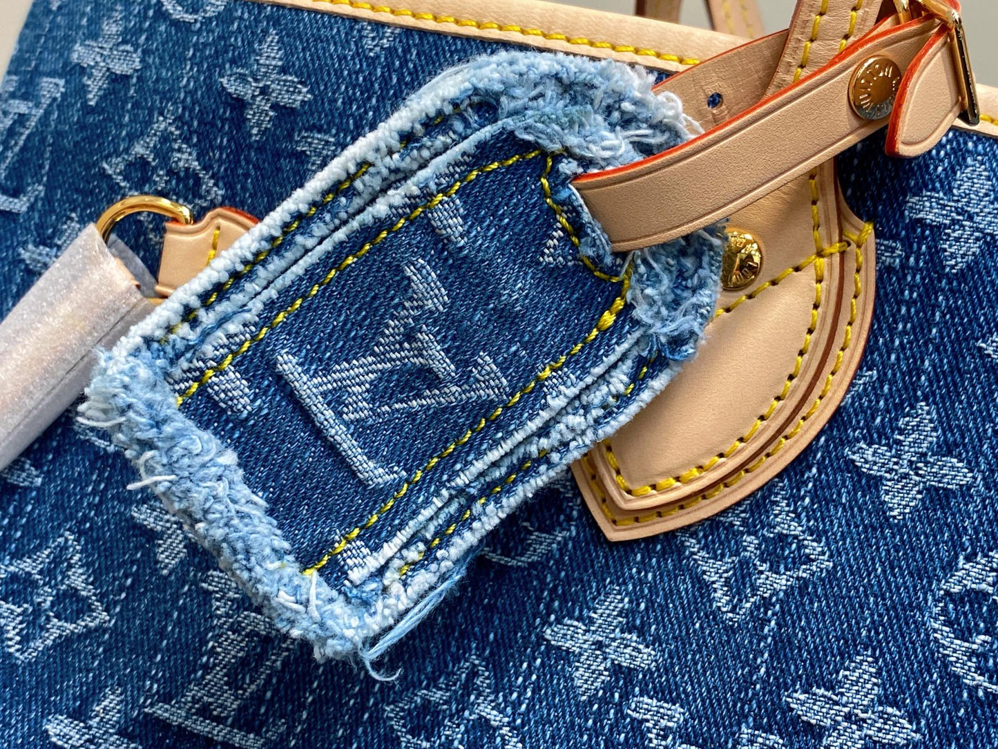 Neverfull MM 31cm Blue Denim