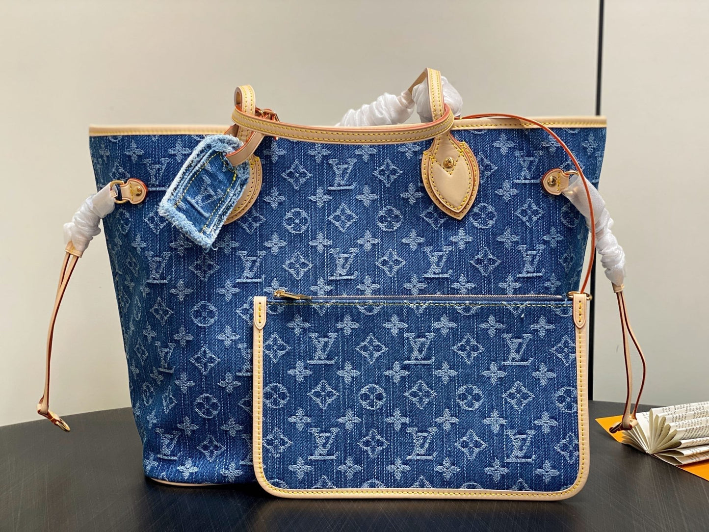 Neverfull MM 31cm Blue Denim