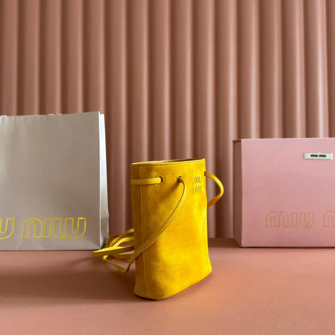 TOTE BAG 17 MUSTARD YELLOW IN NAPPA CALFSKIN