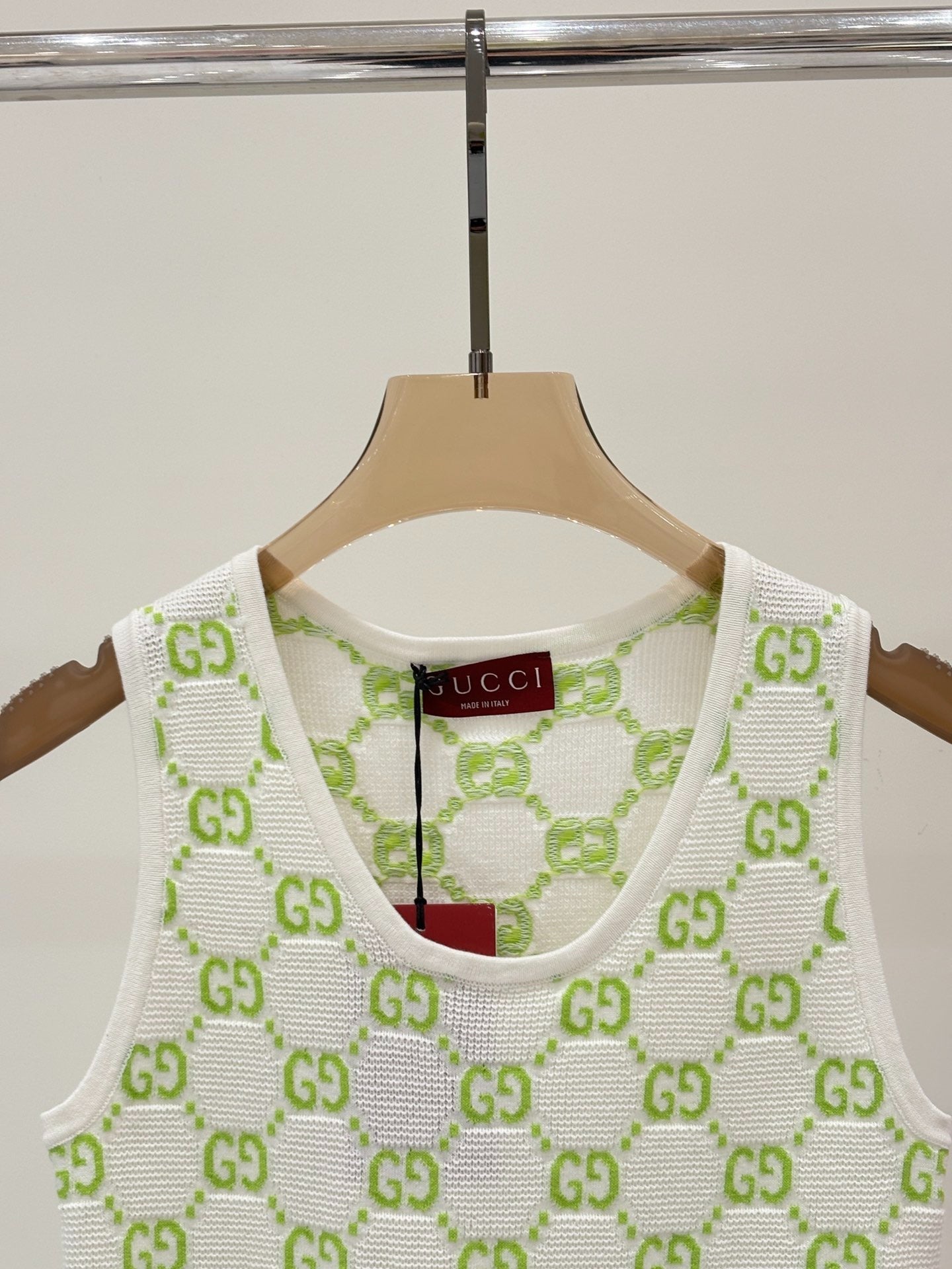 G 25 Appliquéd full print casual knit dress