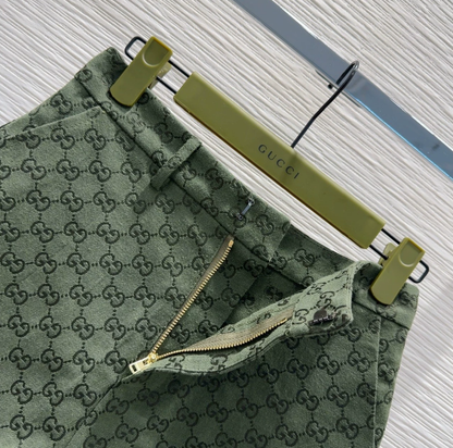25 new letter jacquard belt lapel vest jacket suit