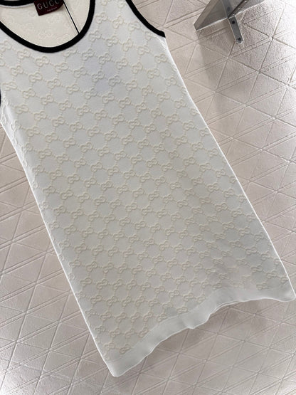 2025 new product Knitted vest dress