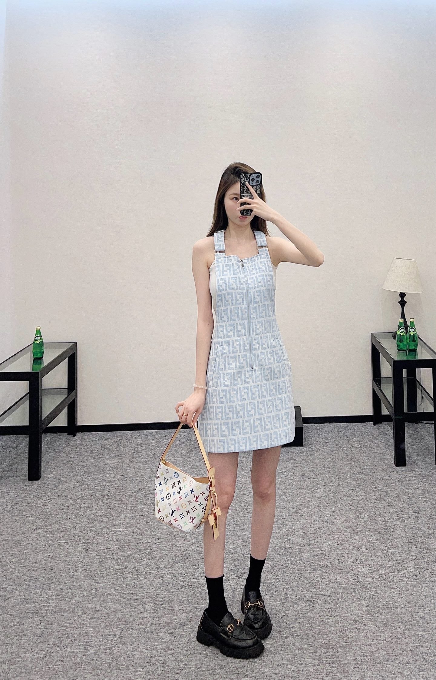 2025 new product Overall skirt