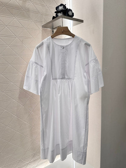 2025 new product Wide sleeve dress
