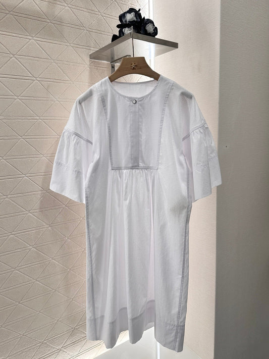 2025 new product Wide sleeve dress