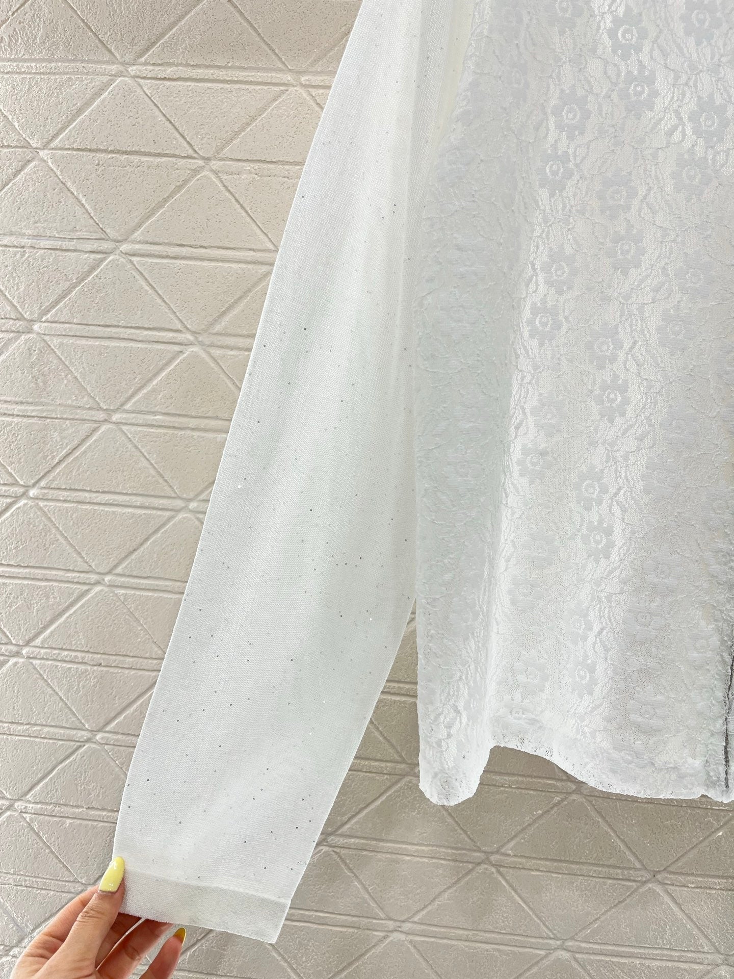 2025 new product Lace hooded cardigan