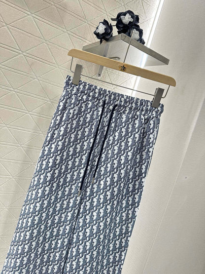 2025 new product Printed shirt and trousers set