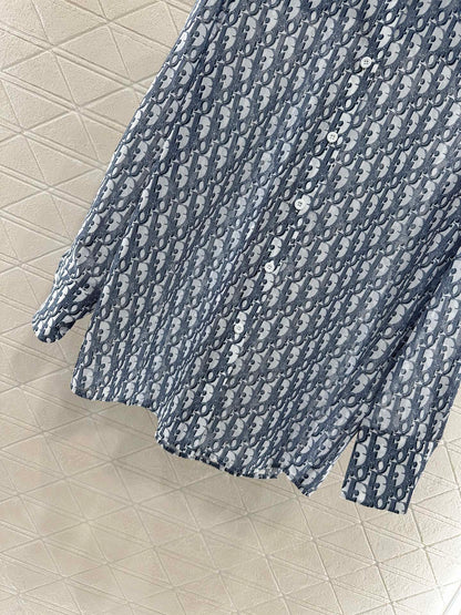 2025 new product Printed shirt and trousers set