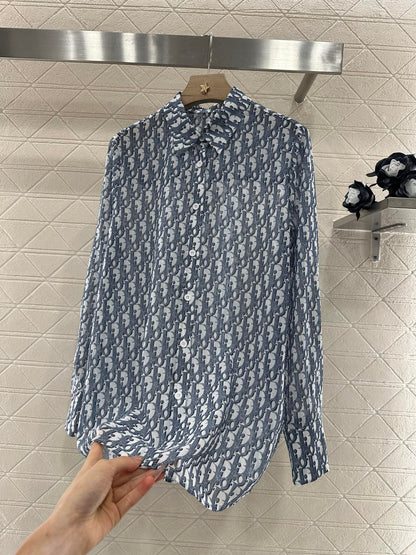 2025 new product Printed shirt and trousers set