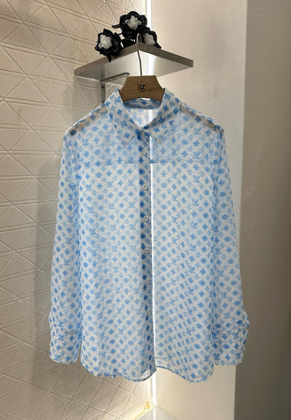 2025 new arrivals Printed silhouette shirt