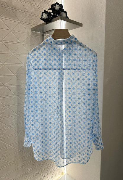 2025 new arrivals Printed silhouette shirt