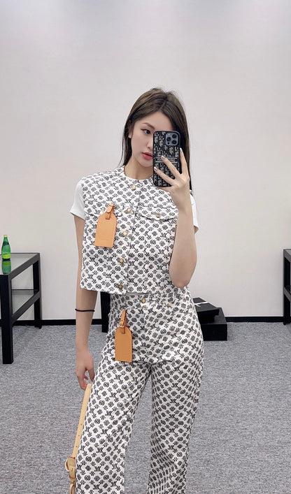 L 2025 new products Denim trousers