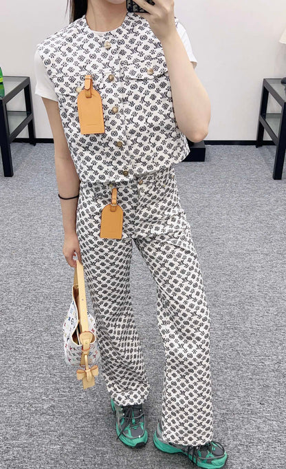L 2025 new products Denim trousers