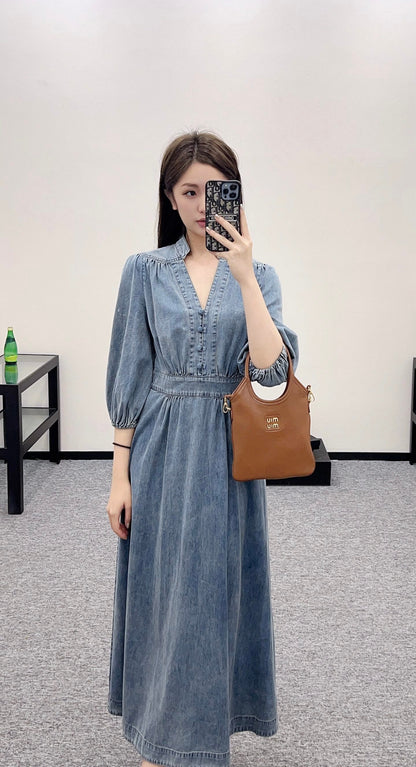 2025 new products Denim dress