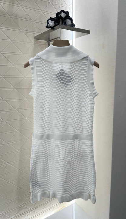 2025 new product Knitted vest dress