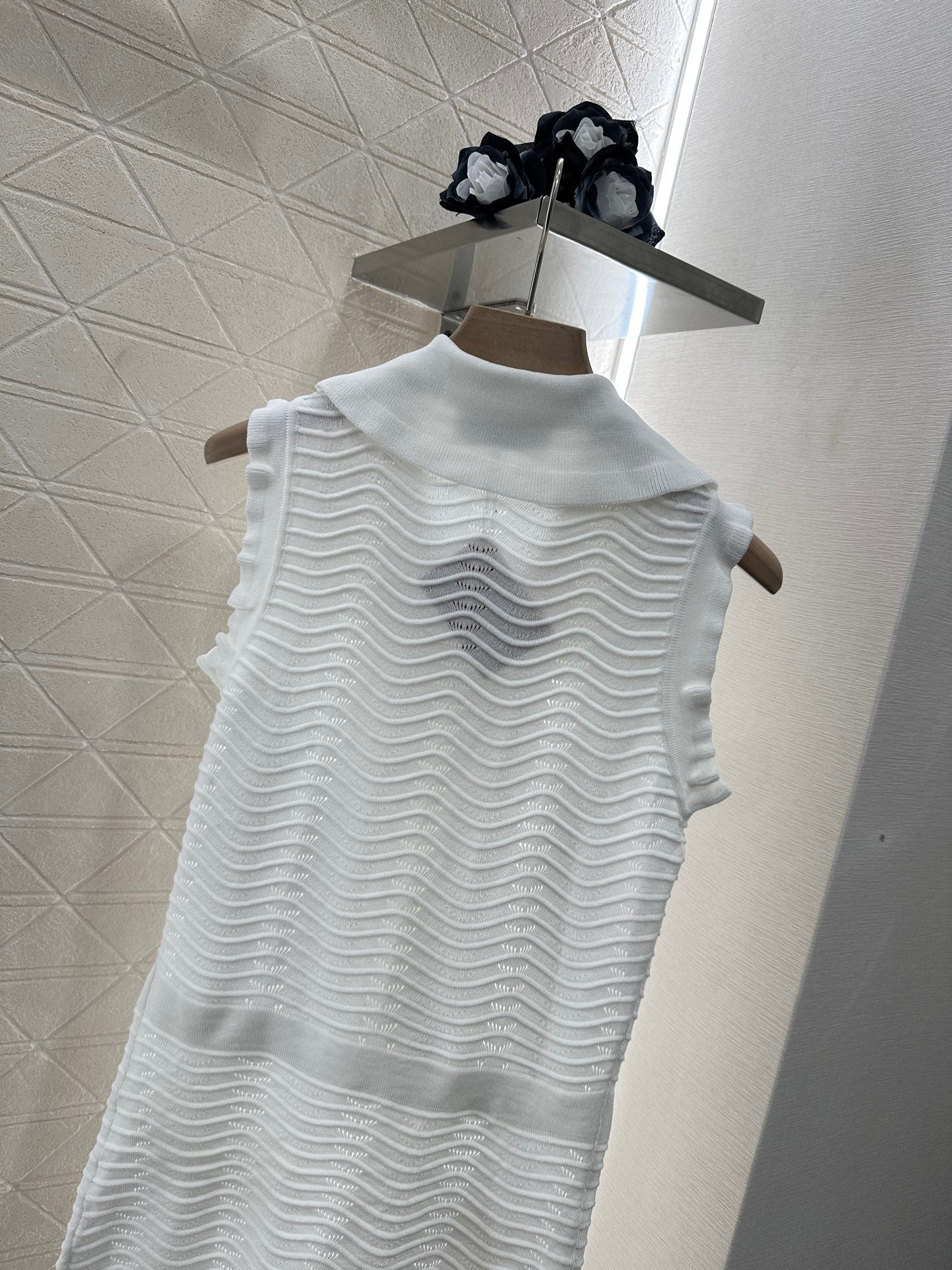 2025 new product Knitted vest dress