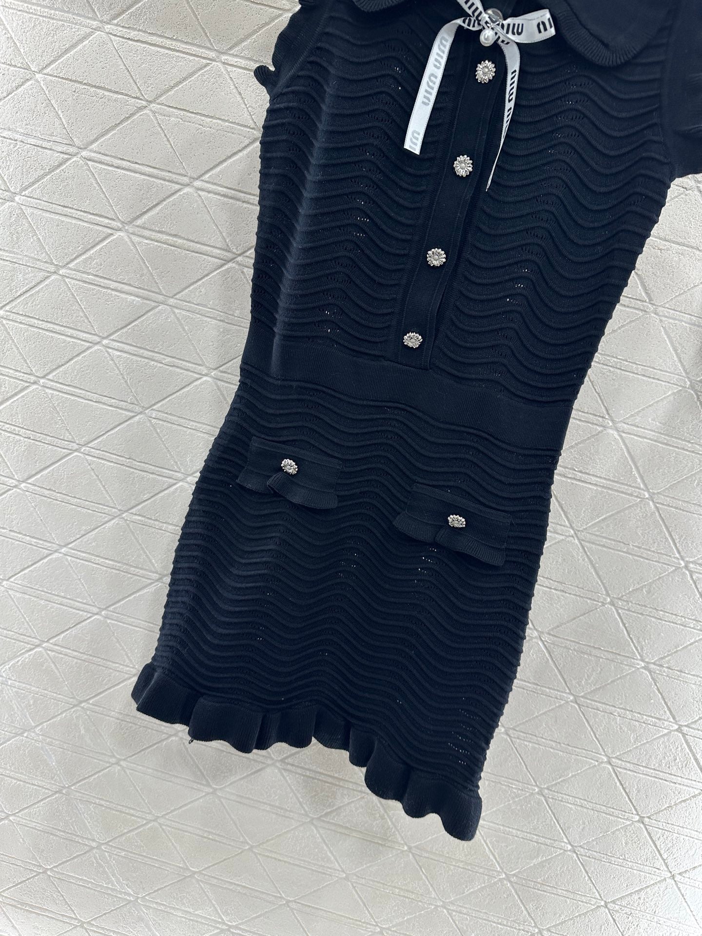 2025 new product Knitted vest dress