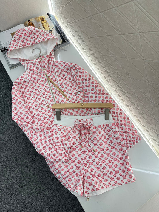 2025 new products Jacket and shorts set