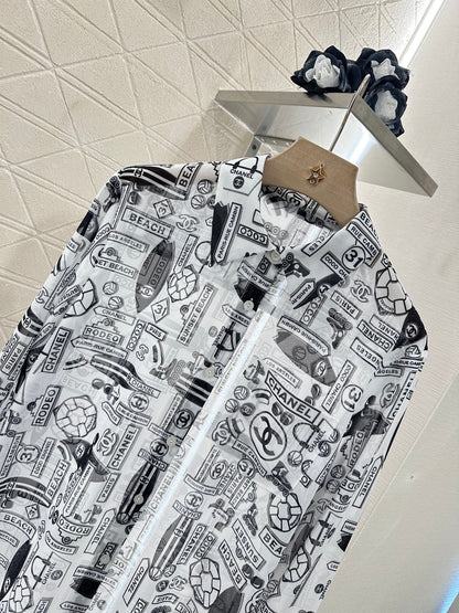 2025 new products Shirt and skirt suit