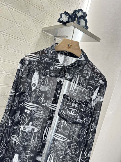 2025 new products Shirt and skirt suit