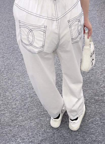 C 2025 new products High waist trousers