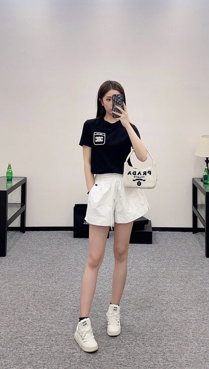 C*♥New arrival Embroidered shorts