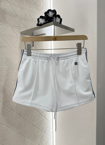 2025 new product Embroidered jacket and shorts set
