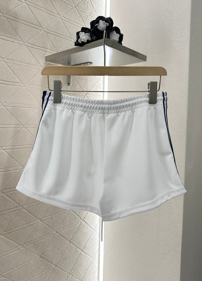 2025 new product Embroidered jacket and shorts set