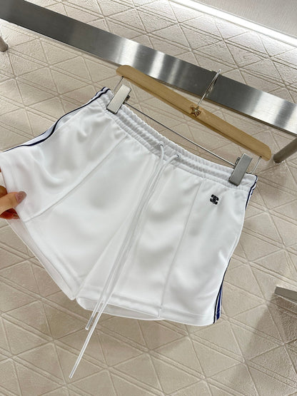 2025 new product Embroidered jacket and shorts set