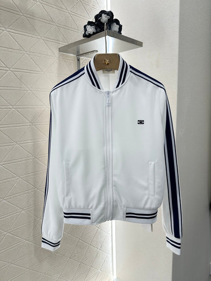 2025 new product Embroidered jacket and shorts set