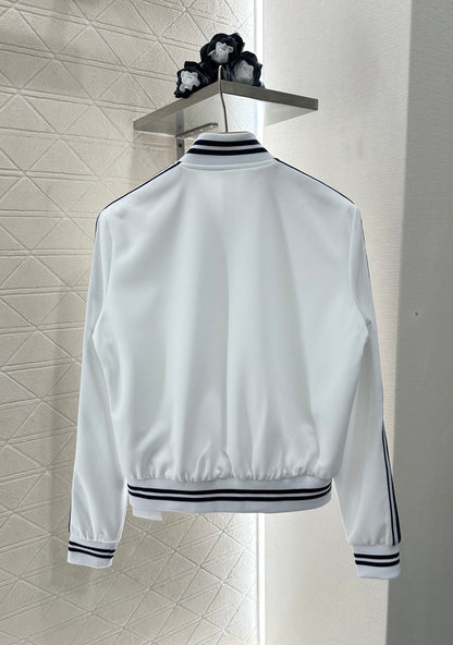 2025 new product Embroidered jacket and shorts set