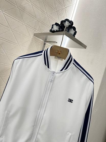 2025 new product Embroidered jacket and shorts set