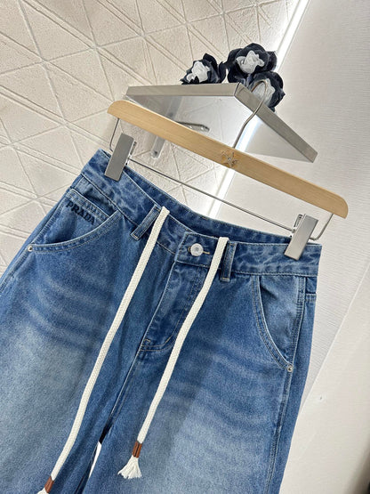 P*♥2025 new products Denim shorts