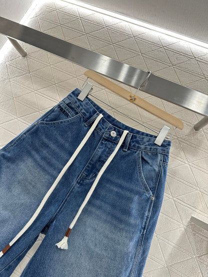 P*♥2025 new products Denim shorts