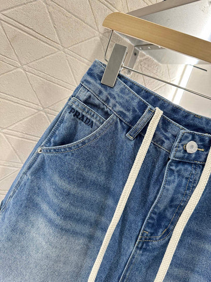 P*♥2025 new products Denim shorts