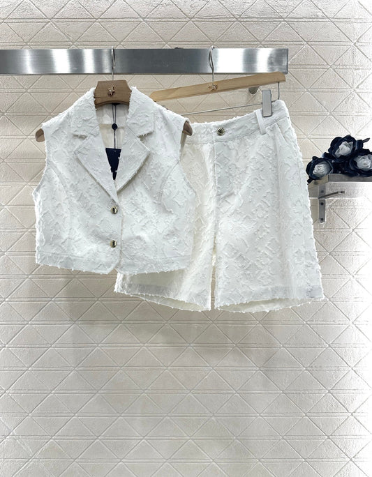 2025 new products Vest shorts set