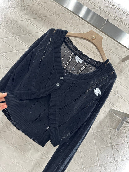 2025 New Cardigan Two-piece Set