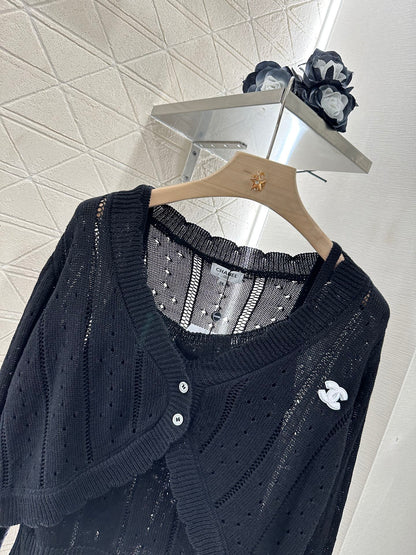 2025 New Cardigan Two-piece Set