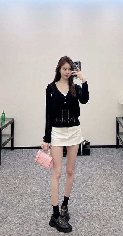 2025 New Cardigan Two-piece Set