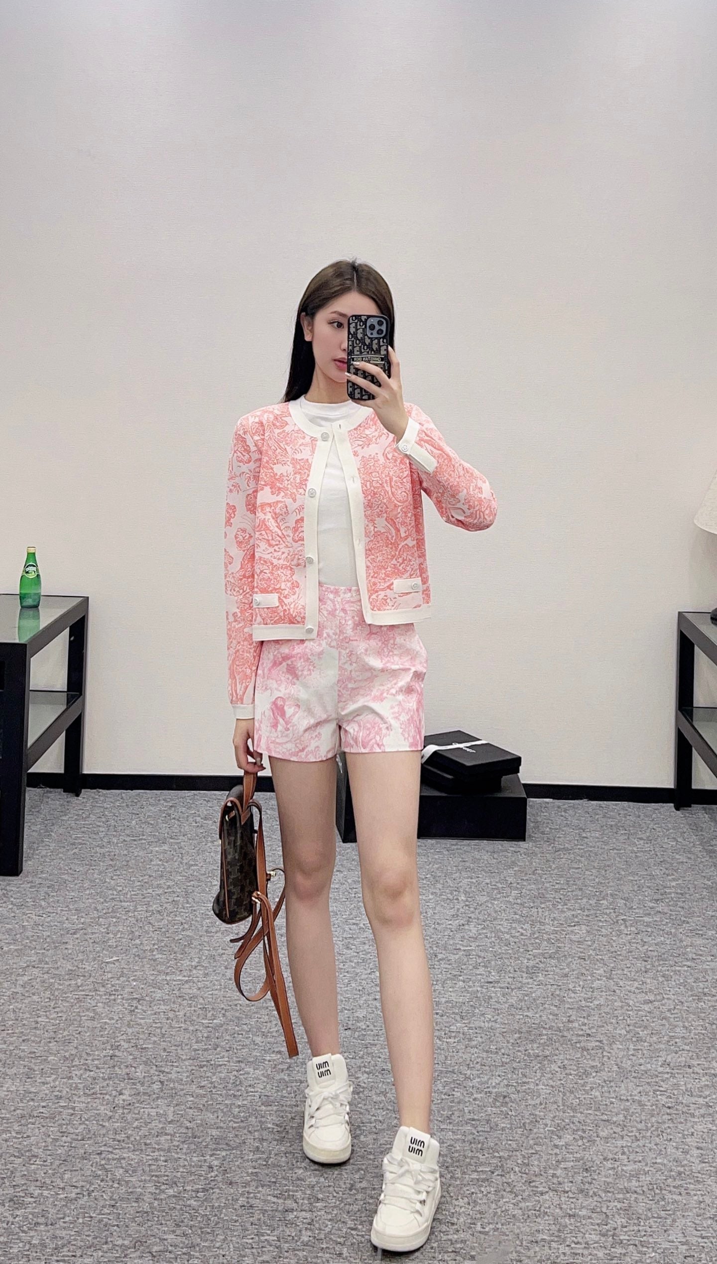 2025 new product Jacquard knitted cardigan