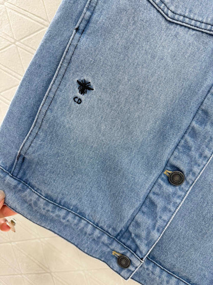 2025 new product Denim jacket and shorts set