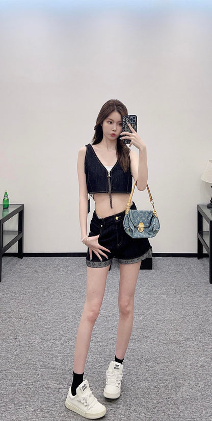 2025 new products Vest and shorts set