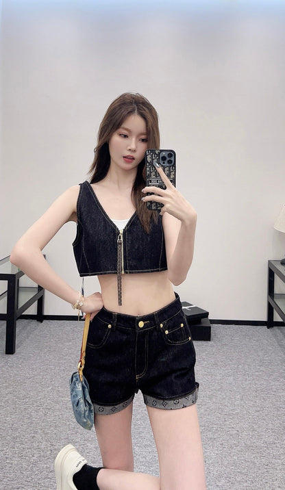 2025 new products Vest and shorts set